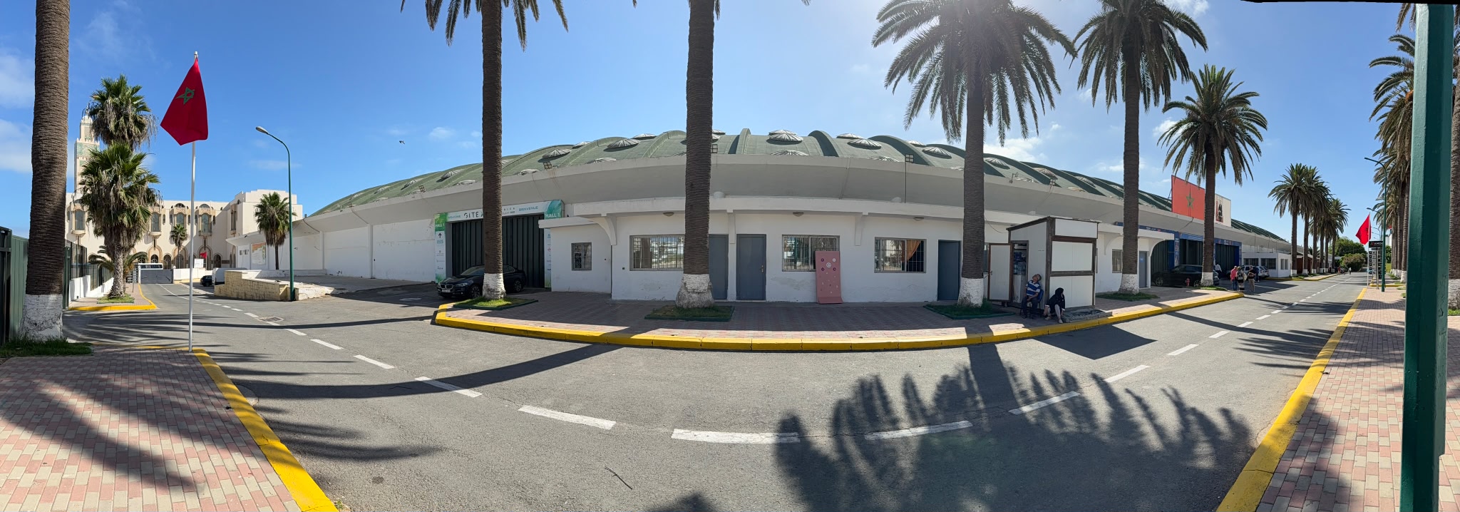 Repérage du site à Casablanca